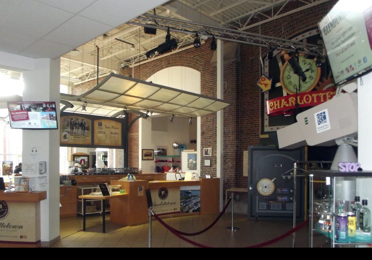 Part of the interior of Founders' Hall.