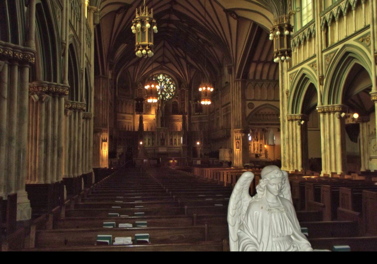 Interior of St. Dunstan's Basilica.