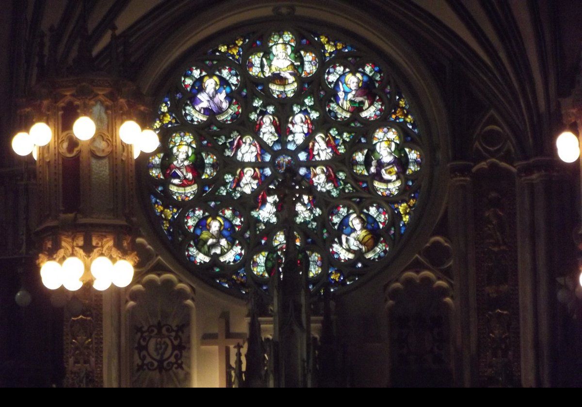 Interior of St. Dunstan's Basilica.