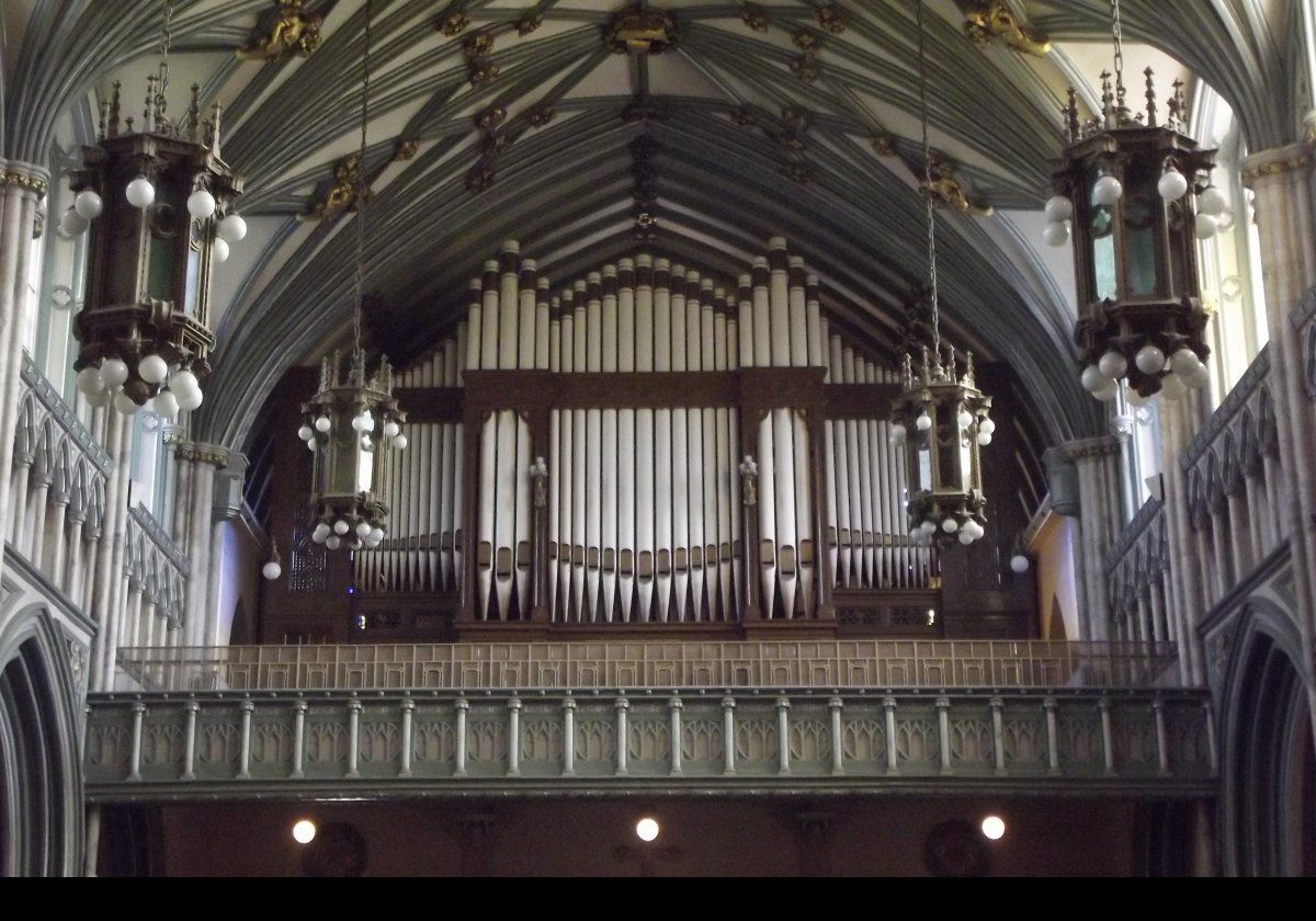 Interior of St. Dunstan's Basilica.