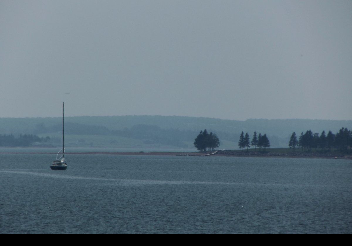 View across Charlottetown Harbour.