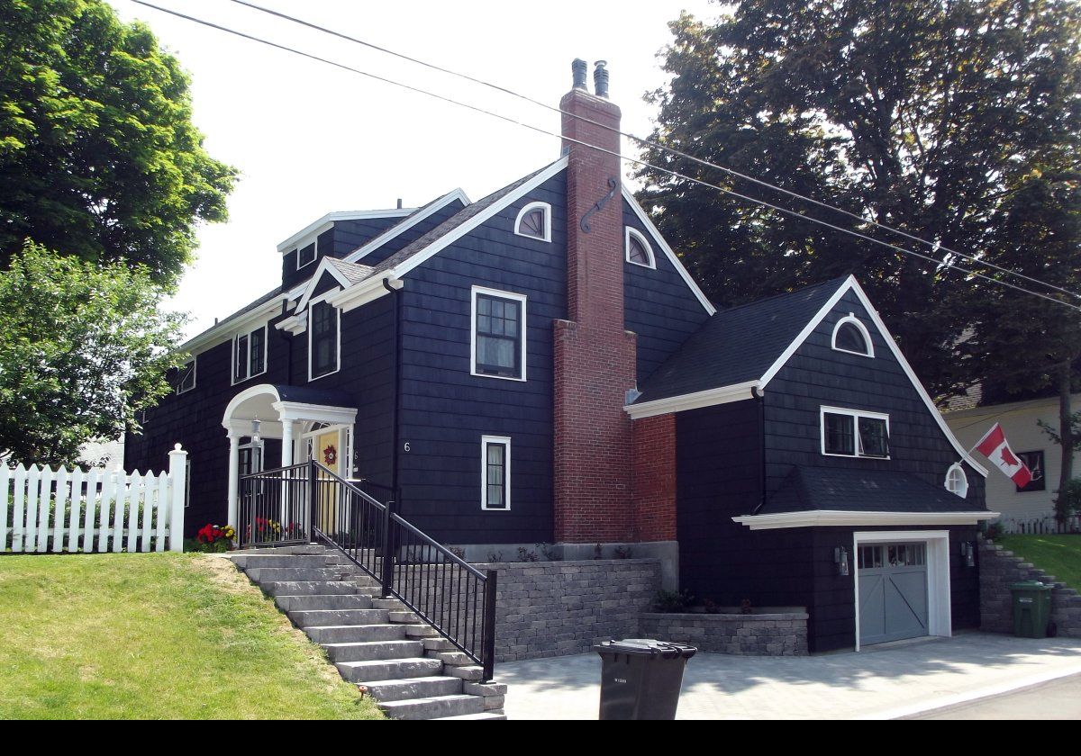 Attractive homes along Richmond Street.