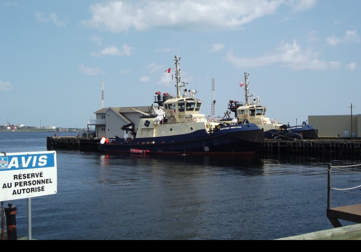 Two tugs that Svitzer Canada will use in its Baffinland contract arrived in Halifax June 14th 2015.