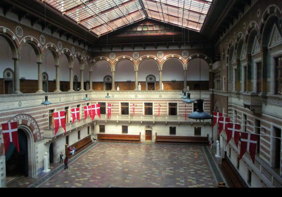 Another view of the interior of City Hall.