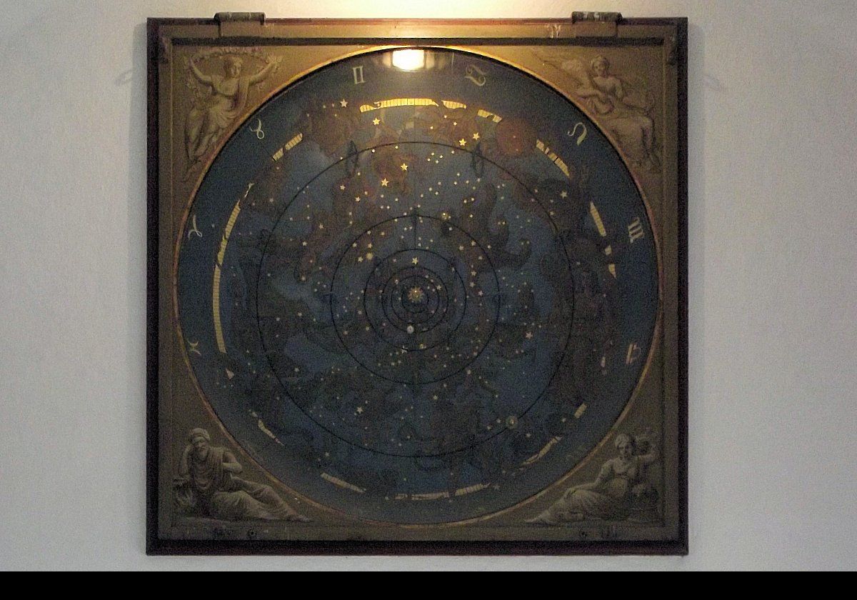 The "Planet Machine" by Ole Rømer around 1675. It was used to teach astronomy.