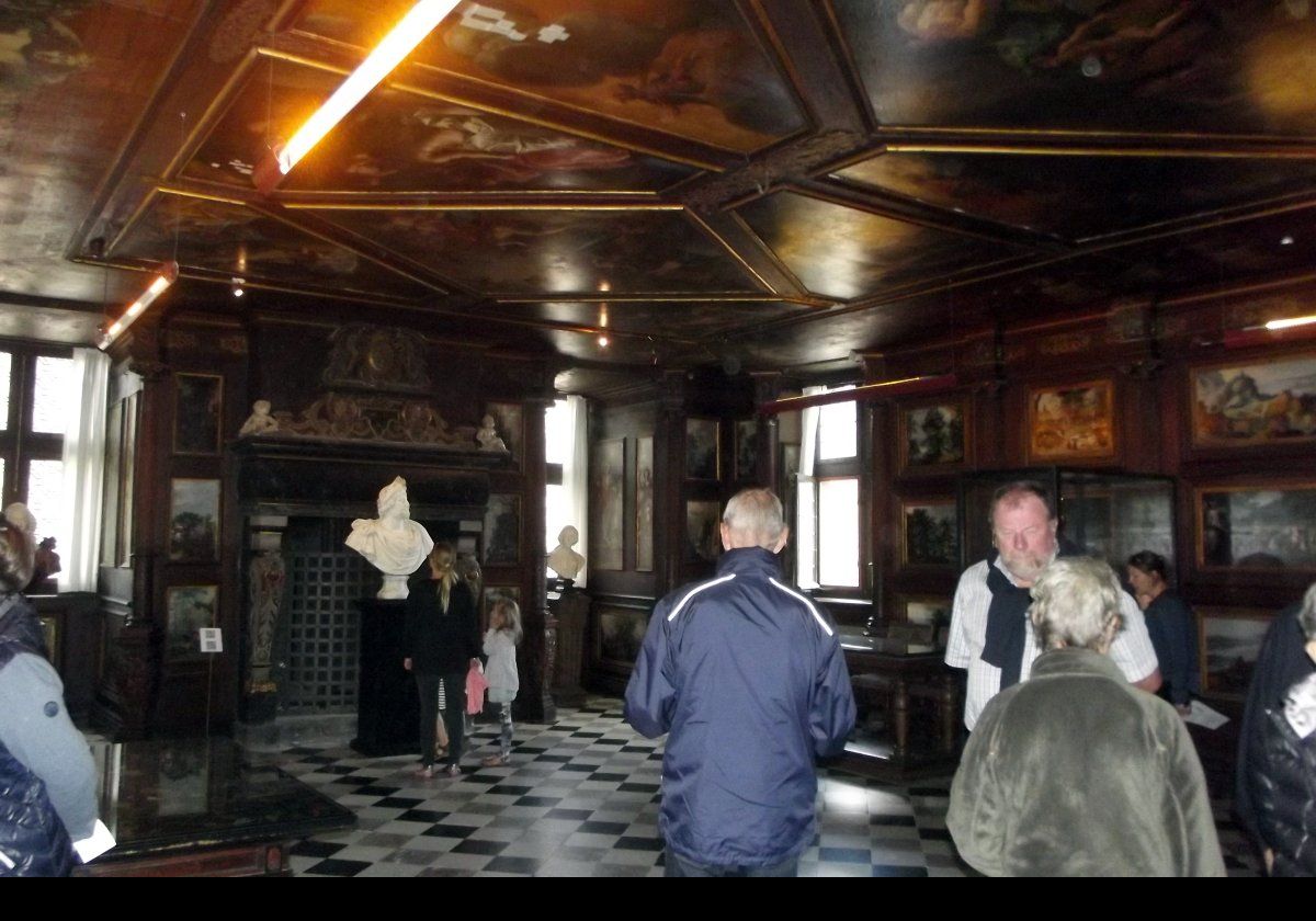 The next several pictures show the inside of the Rosenborg Castle.