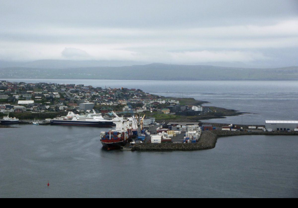 Heading away from downtown Torshavn towards the Nordic House at 14 Norðari Hringvegur (Northern Ring Road).