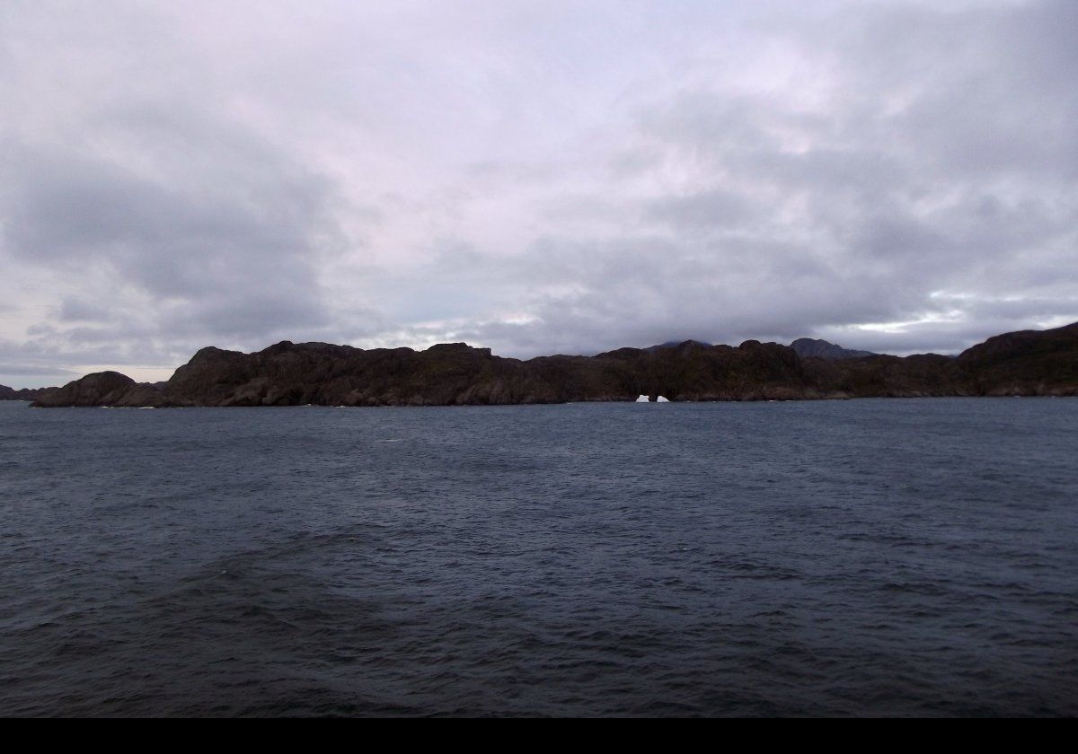 Entering Prins Christian Sund. Most pictures will not have captions; the images speak for themselves!