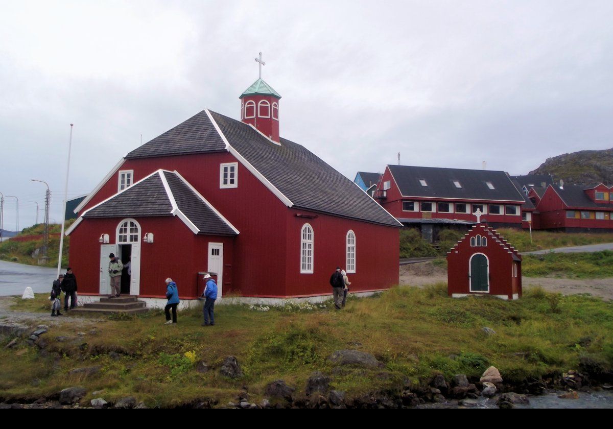 It was the only church in Qaqortoq up until 1973 when the Gertrud Rasch's Church was built.