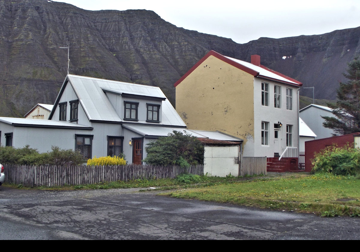 One of a selection of private homes in Isafjordur.  