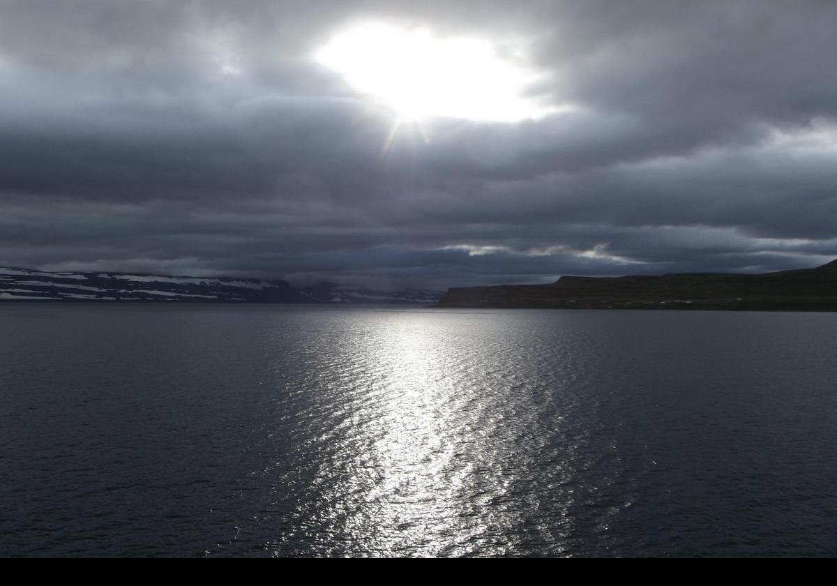 This series of pictures records our passage through the fjord Isafjardardjup.  It is an amalgam of pictures from various ties we passed through on our way to the town of Isafjordur.