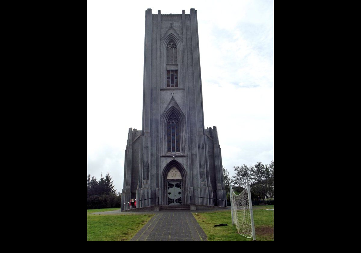 Landakotskirkja, or "Landakot's Church".  Consecrated in 1929, it is the Roman Catholic Cathedral in Iceland.