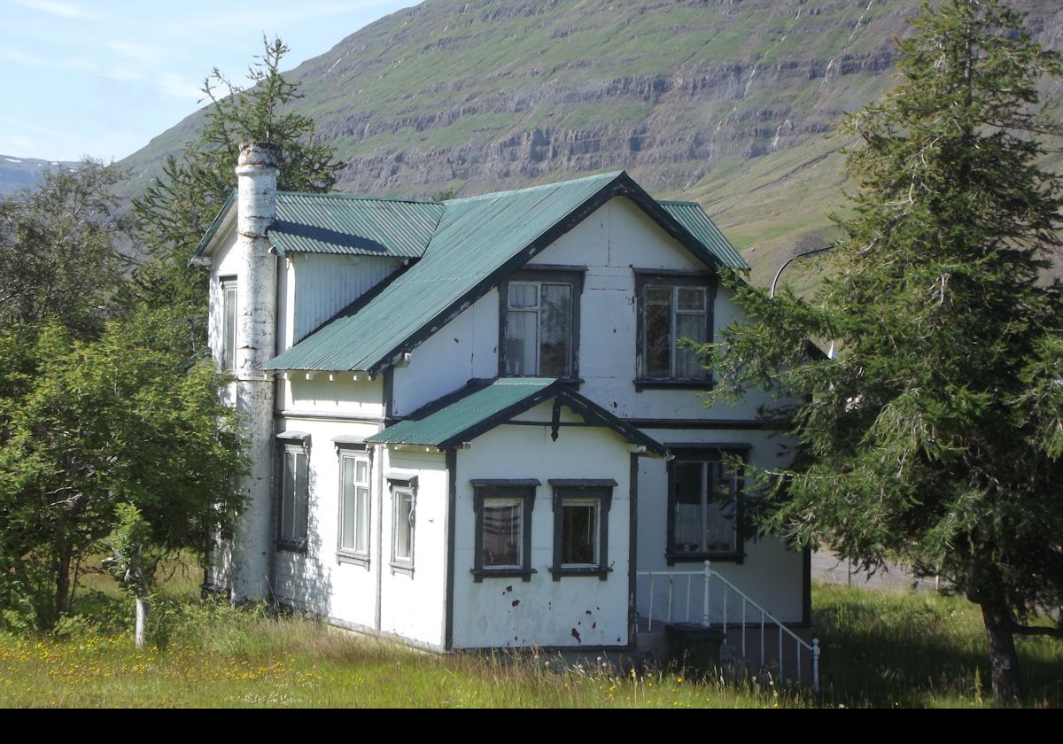 A home on the eastern outskirts of the town.