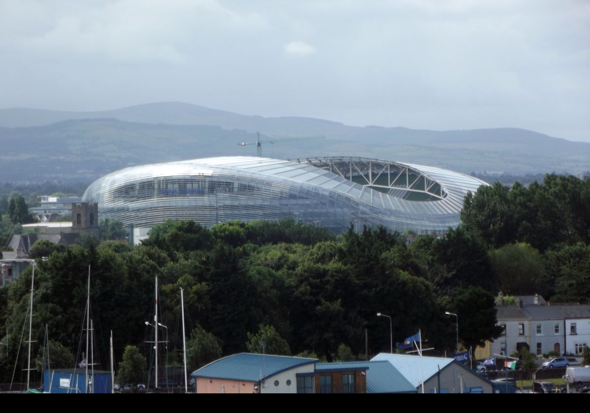 The Aviva Stadium is a home to the Irish rugby union team & the Republic of Ireland football team. It opened in May, 2010, replacing the Lansdowne Road stadium, which was demolished in 2007.  