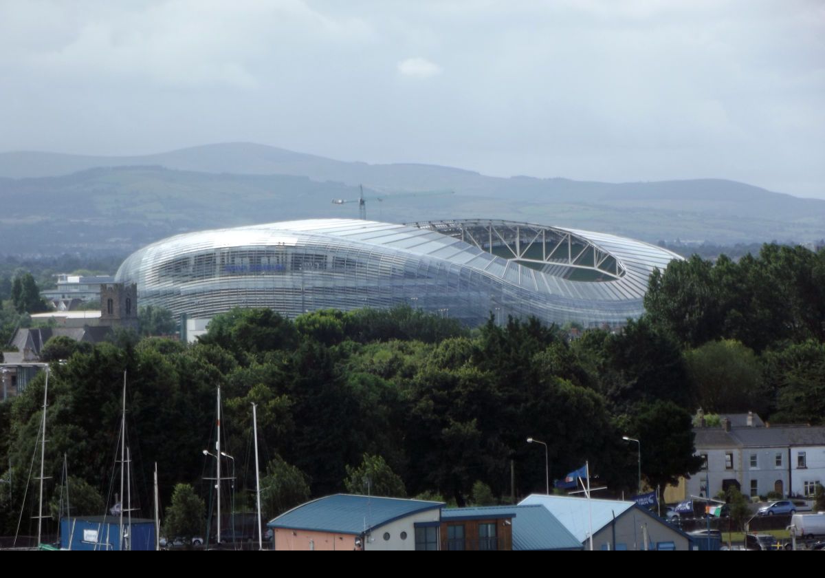 The Aviva Stadium is a home to the Irish rugby union team & the Republic of Ireland football team. It opened in May, 2010, replacing the Lansdowne Road stadium, which was demolished in 2007.