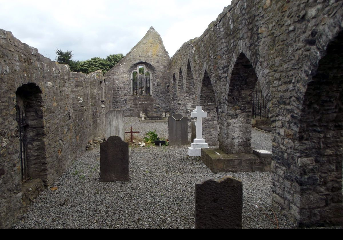 St Marys Abbey ruins.