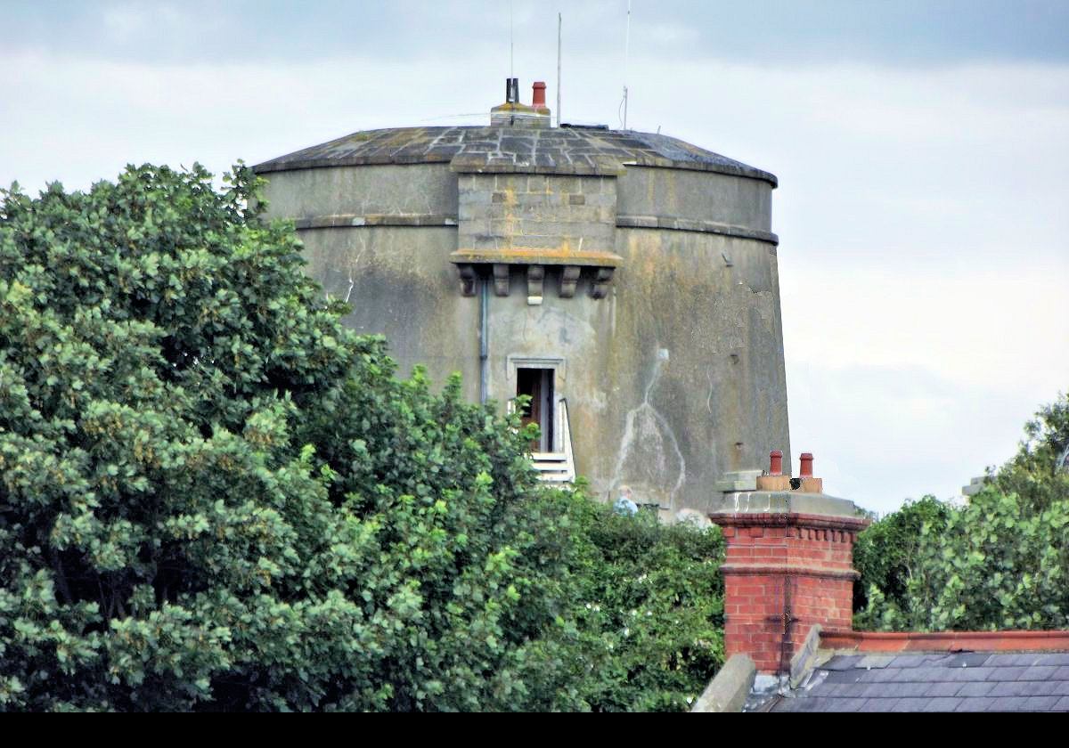 The Martello Tower in Howth was built in 1805, overlooking Howth Harbour, as protection against an invasion by Napoleon. Many of these were built by the British around the coasts of the British Isles. Today it houses Ye Olde Hurdy Gurdy Museum of Vintage Radio and communication history.