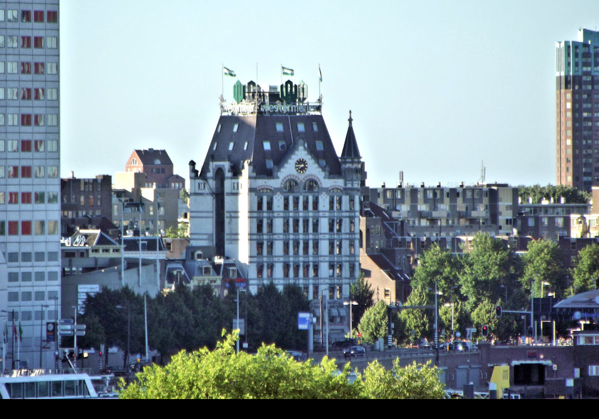 The Witte Huis, built 1898.  43 meters (141 feet), 10 floors; first high rise building in Europe.