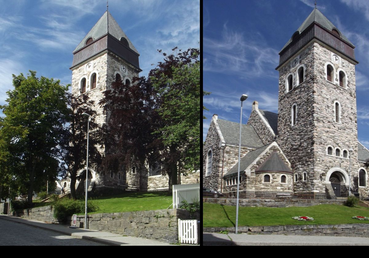 Designed by Sverre Knudsen, the Alesund Church was built in 1909 to replace the original church, built in 1855, that was destroyed by the great Ålesund fire in 1904.