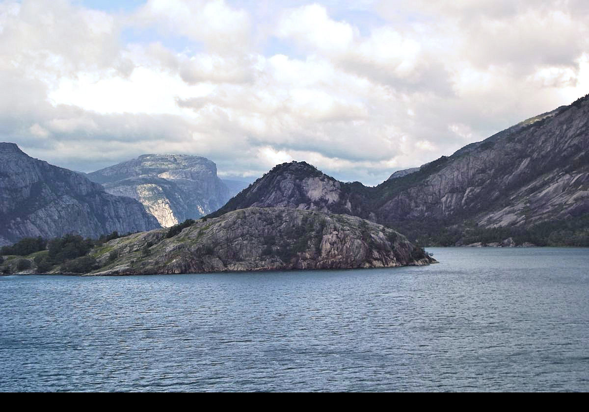 The Lysefjord was quite spectacular.  