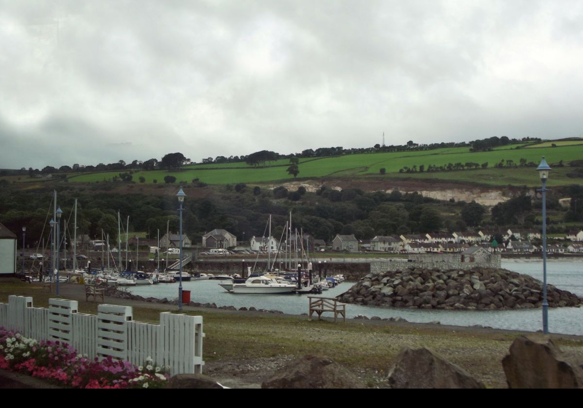 The marina in the village of Glenarm.  The village was used for some scenic shots in Game of Thrones.  