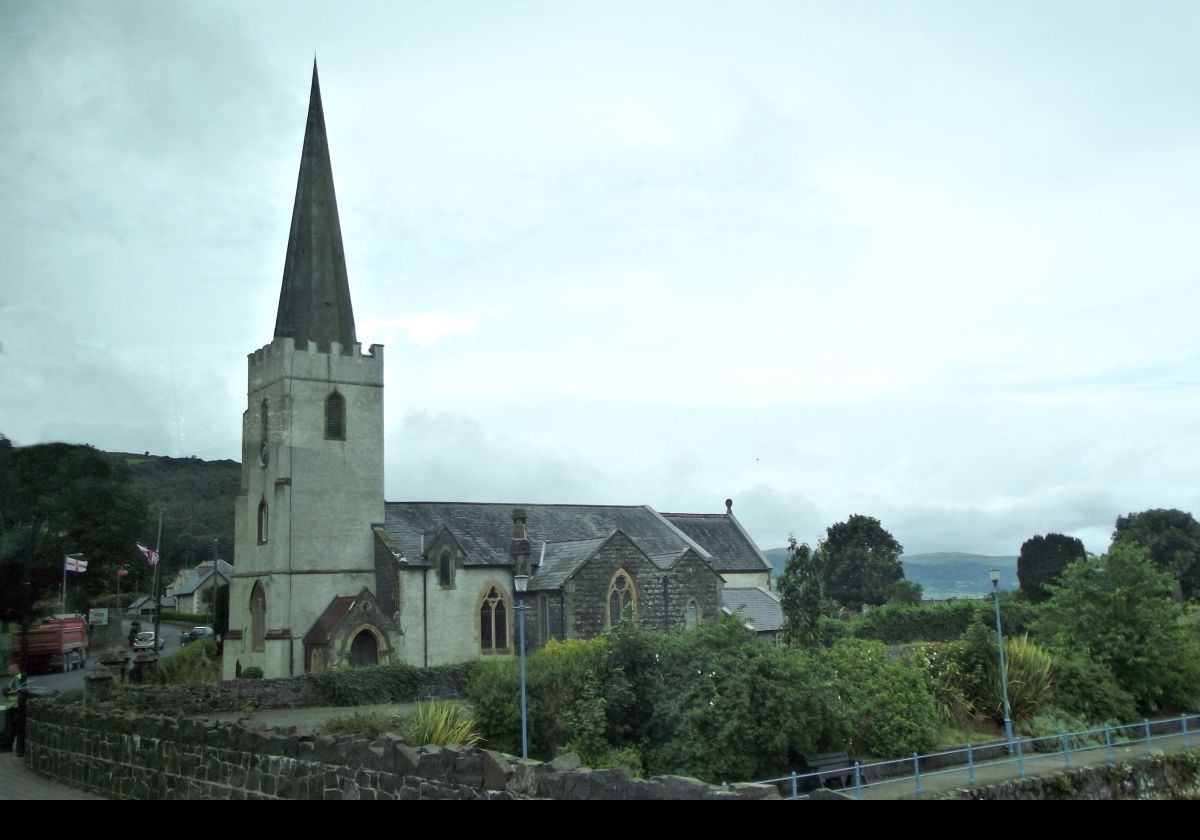 Built in the 1760s, St. Patrick's Church of Ireland in the village og Glenarm sits on the site of an old and abandoned Franciscan friary, possibly, in  part, on some old graves.  