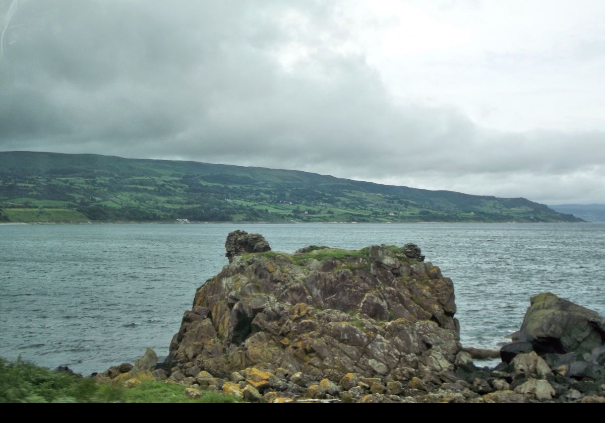 On the A2 coast road just north of Carnfunnock heading to GallyGally.