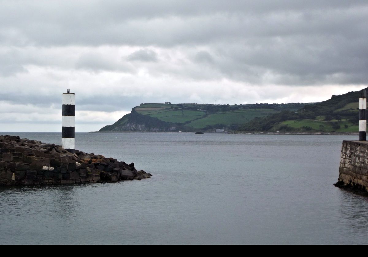 Some pictures of Carnlough Harbor in the village of Carnlough in county Antrim. The harbor is used for pleasure boats and small fishing boats.