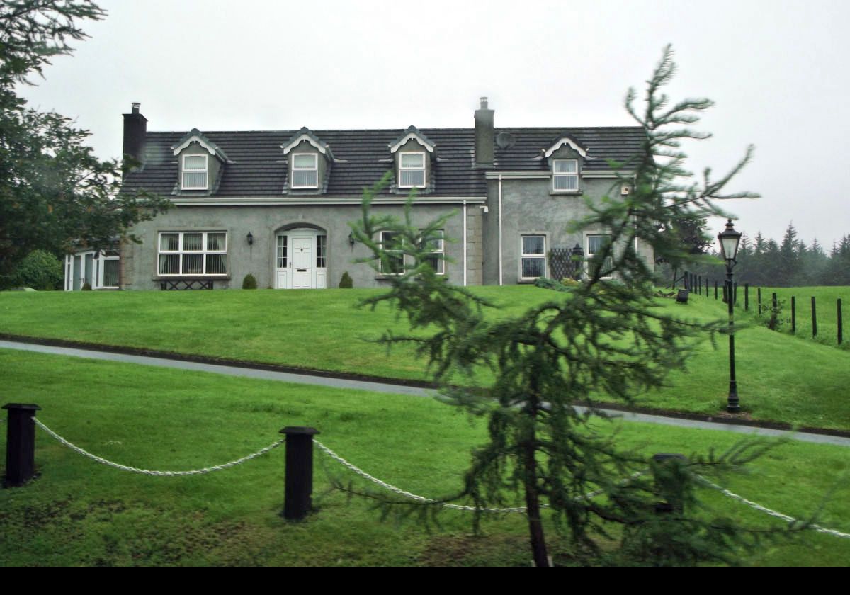 Lovely old house spied from our bus on our way back to Belfast. A little way along the A43 from the waterfall in the previous image.