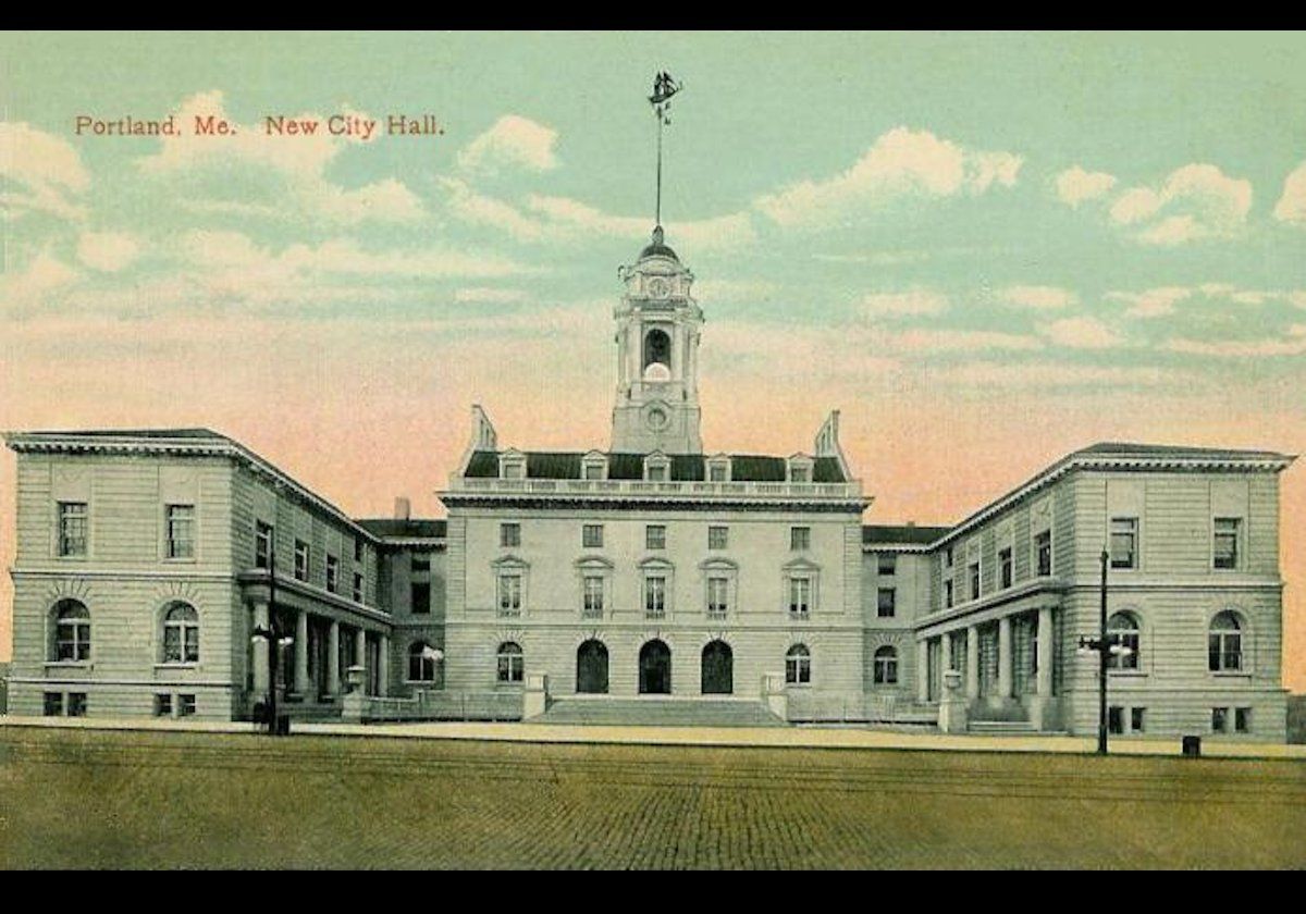 City Hall in around 1910.  