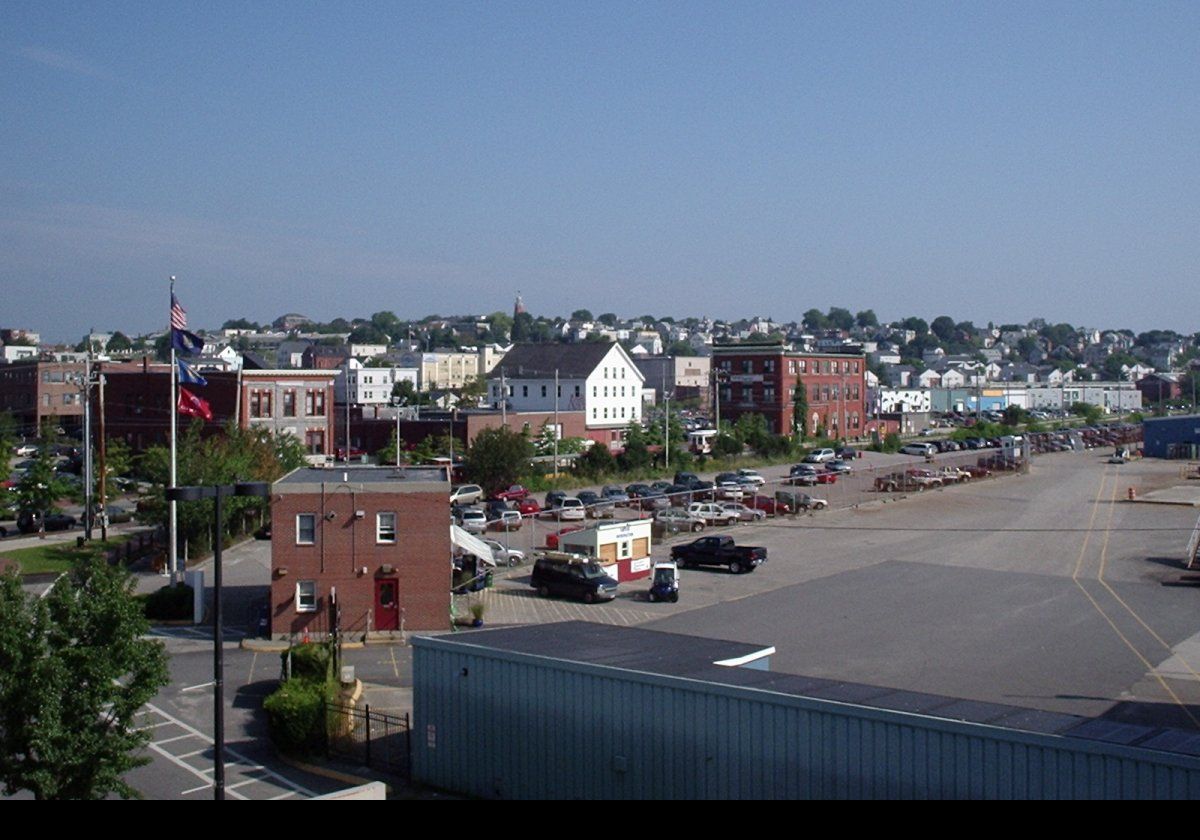 A view of the East End district of Portland.