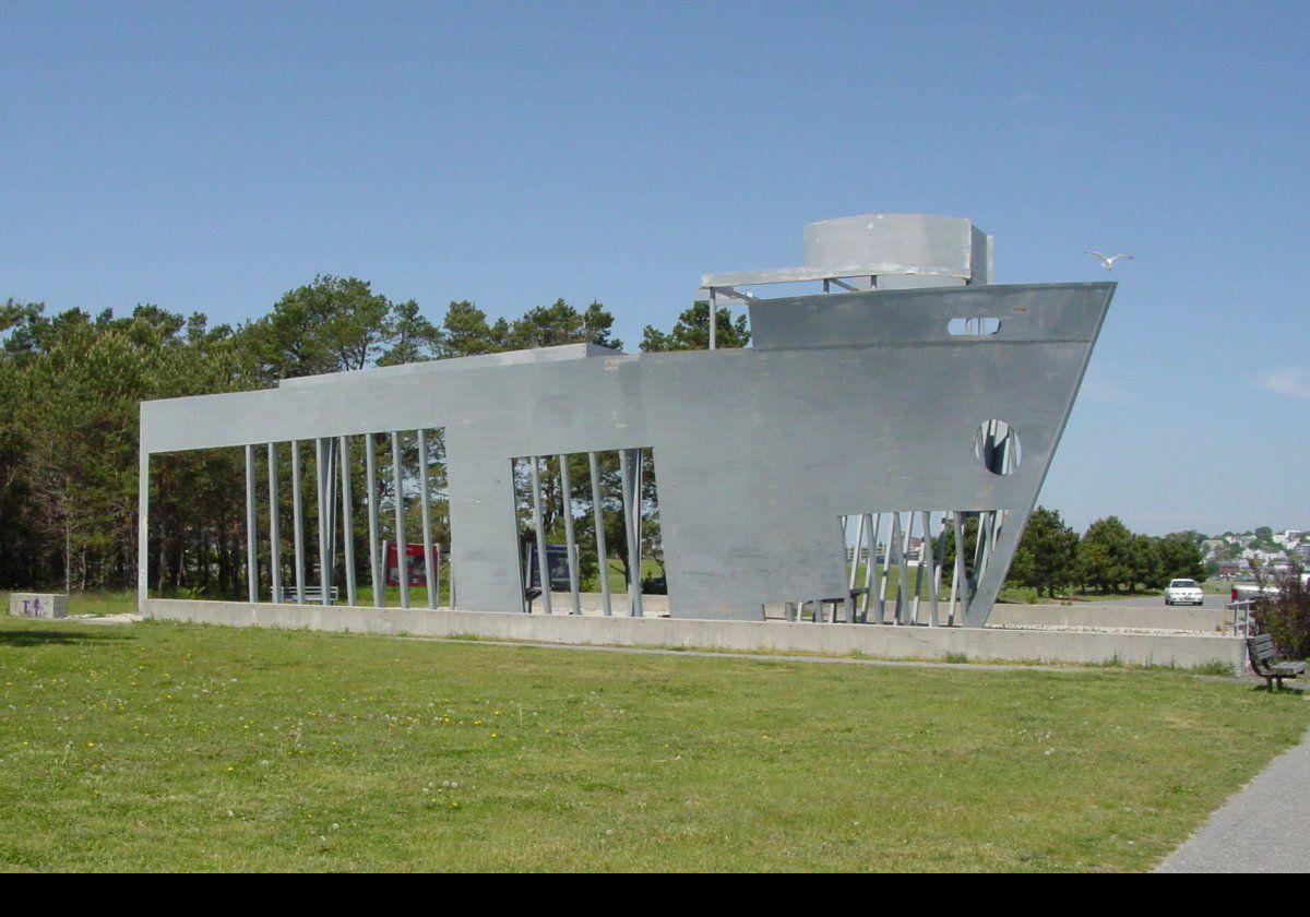 This is the Liberty Ship Memorial.