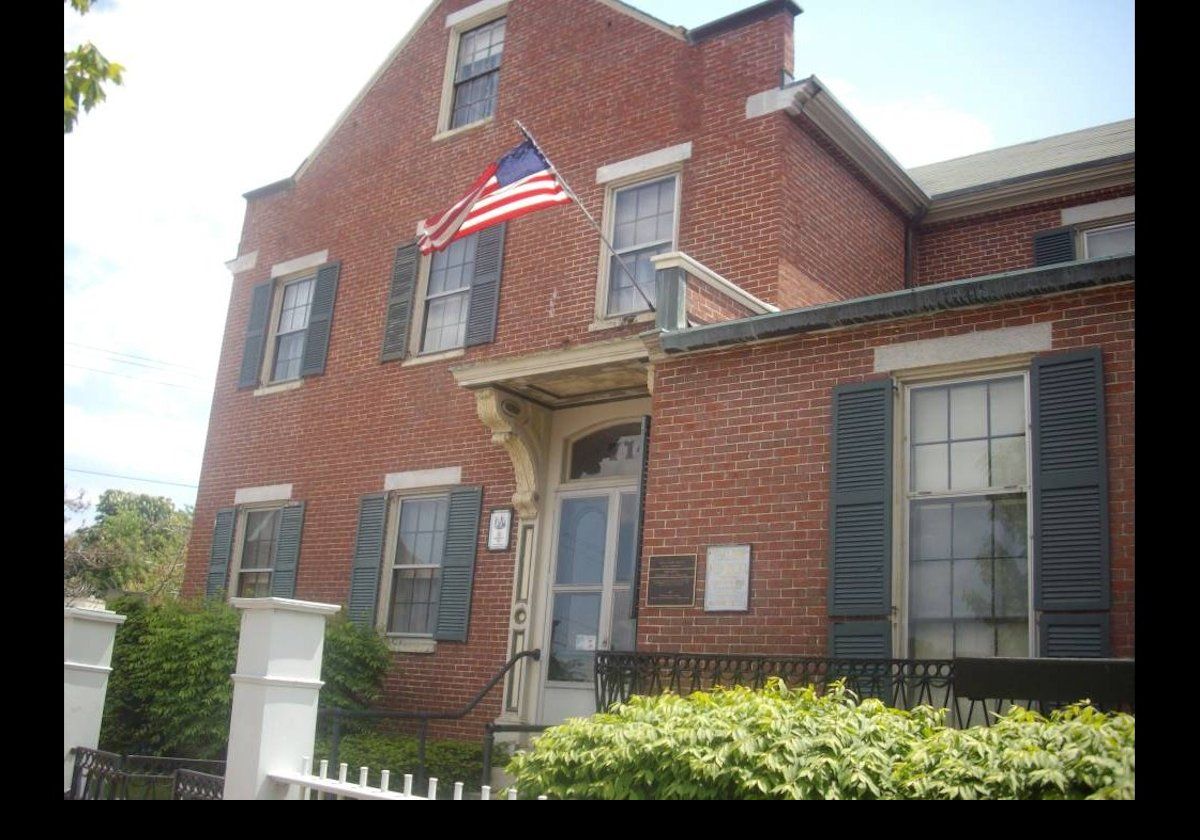 We were unable to visit the Neal S. Dow House on the day we went as it was in use for a private function. It was built in 1829 for Neal Dow, who was the 1880 Prohibition Party candidate for the U.S. Presidency. Interestingly, it is now the headquarters of the Maine Women's Christian Temperance Union.