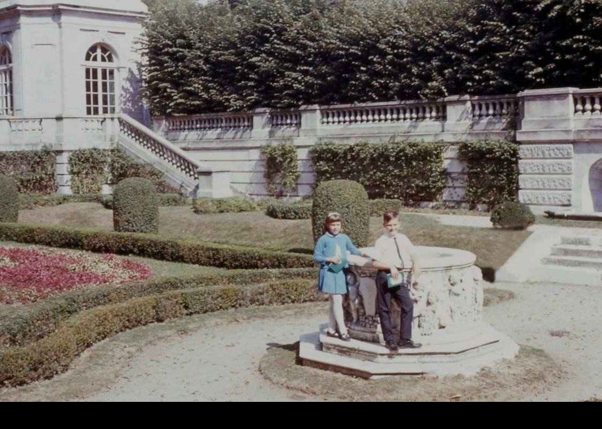 The gardens taken in 1968.