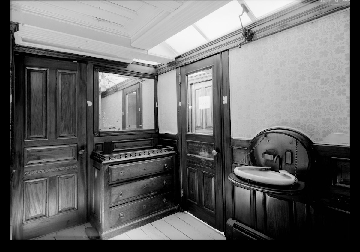 Interior view of the owner's salon. Image: National Park Service