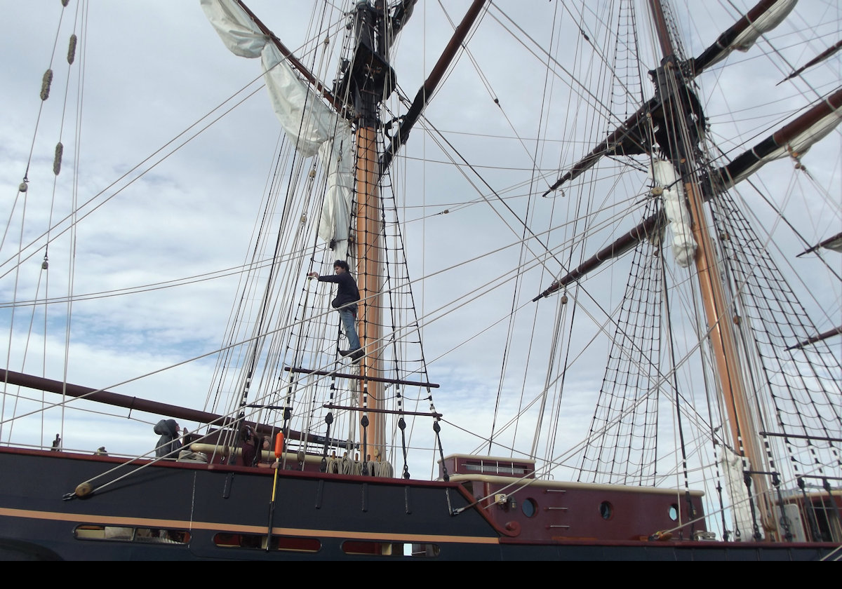 She is Rhode Island’s Official Sailing School Vessel.