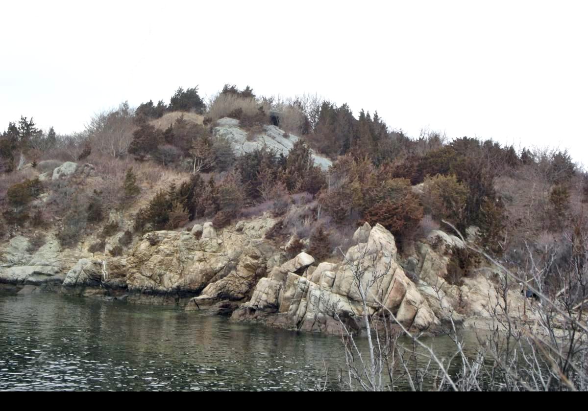 It is now a State Park, and the home of the Fort Wetherill Marine Laboratory, which is part of the Department of Environmental Management. It is a delightful area, as I hope the pictures show