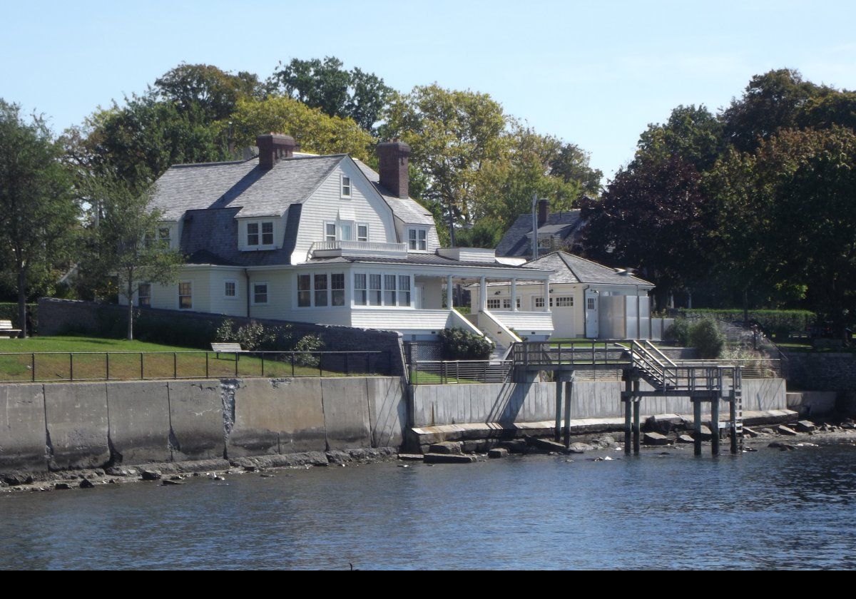 This house on Washington Street has a wonderful view of the bay.