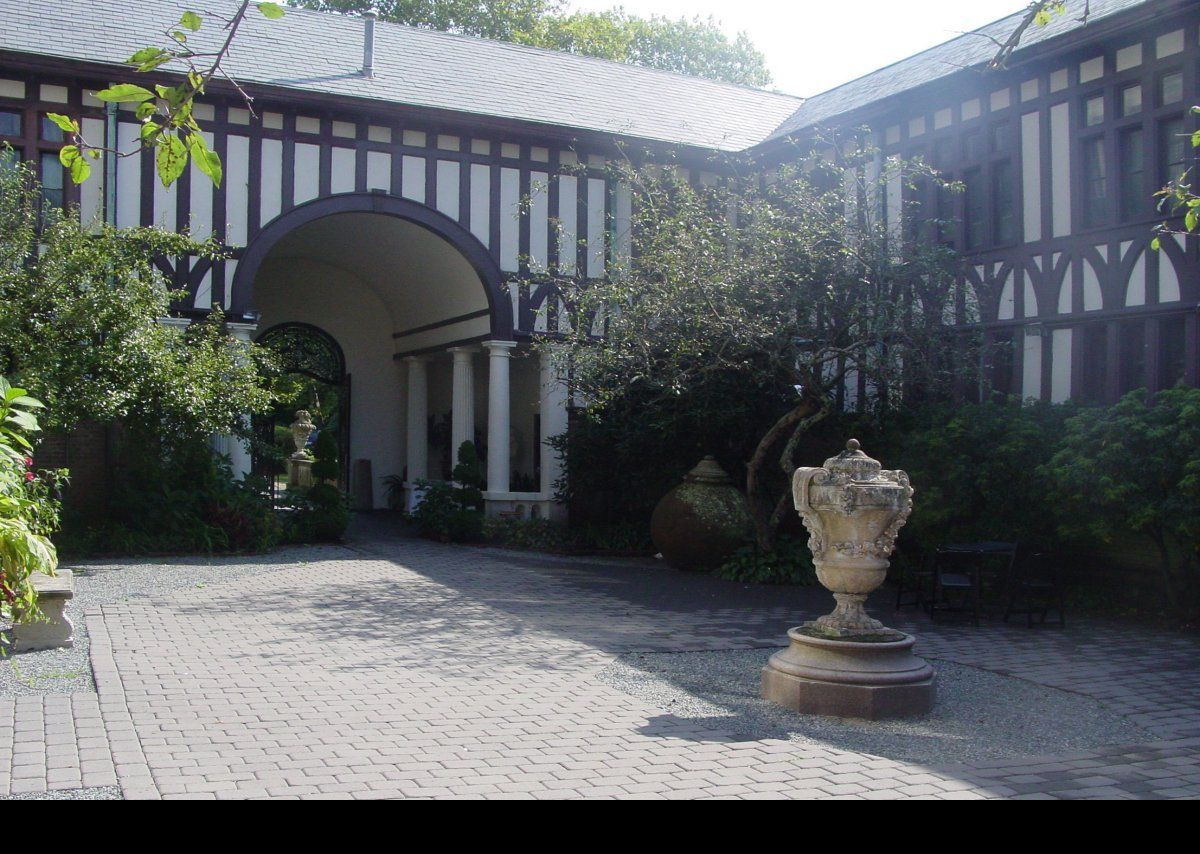 The house has been open to the public since 1957, though the family continued to live in it. Donald Tinney married Harle Hanson in 1960; she had been a tour guide in the house. He died in 2006, and Harle Tinney, who continues to live in Belcourt, put the house up for sale in 2009. For contrast, the images below show how the house looked in earlier times.