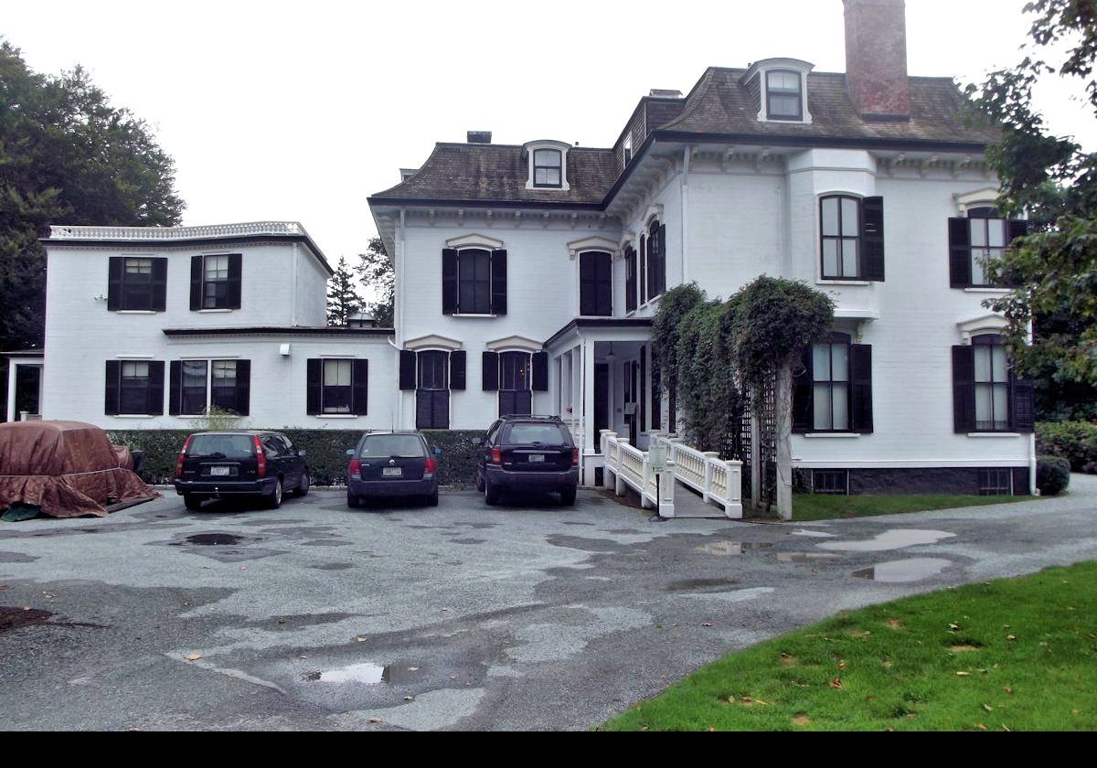 In 1860, Edmund Schermerhorn hired the famous Newport, R.I. architect George C. Mason to build the mansion in the Italianate style. Mrs. Emily Morris-Gallatin bought it in 1911, and the family kept it until they donated it to the Preservation Society of Newport County in 1986 together with all the interior furnishings and an endowment for its maintenance from Mrs. Alletta Morris McBean.