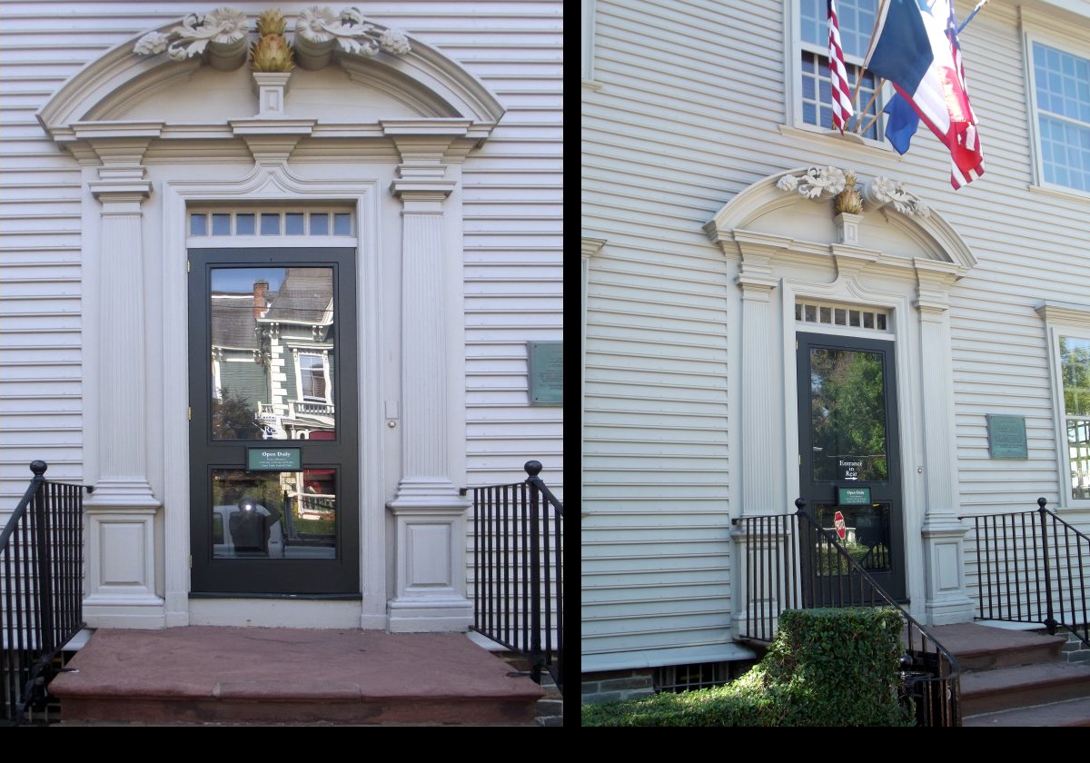 Colonel Joseph Wanton, bought the house in 1756. He was Deputy Governor of Rhode Island in 1764 & 1767. He added a south wing & a second chimney giving the house the look of a more formal Georgian mansion.