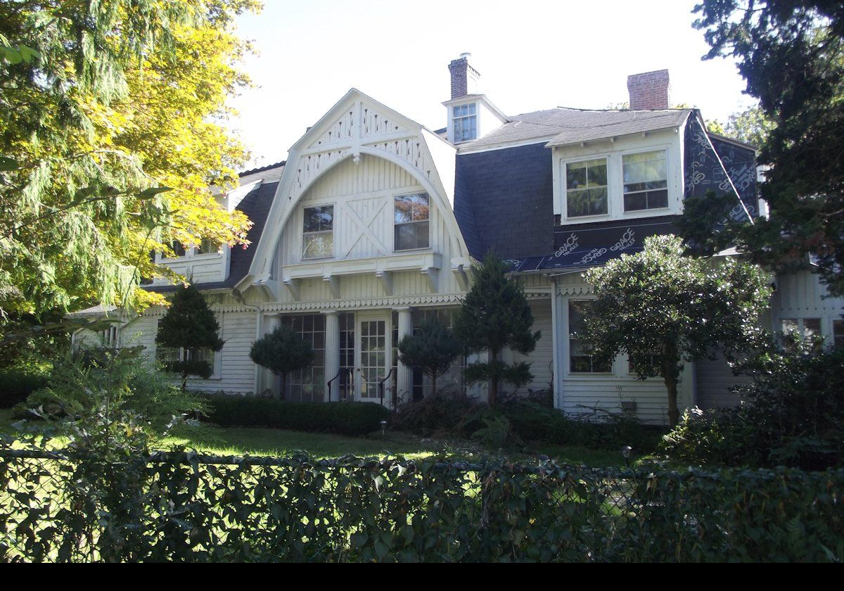 He remodeled it between 1870 & 1871, but it is now a private residence.  He is one of the most important of the Newport architects, and he designed many of the Newport "cottages" including The Marble House, The Breakers, Ochre Court and Belcourt.  