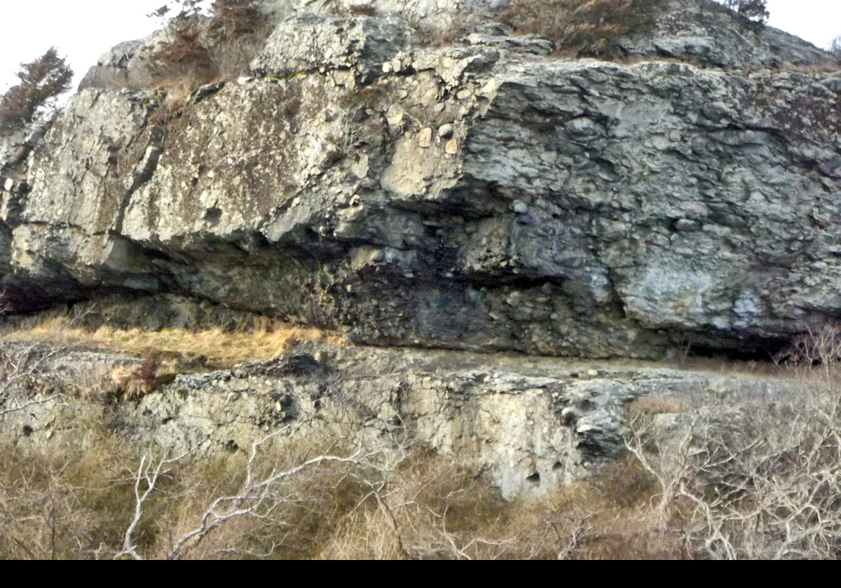 Hanging Rock in Middletown, Rhode Island.