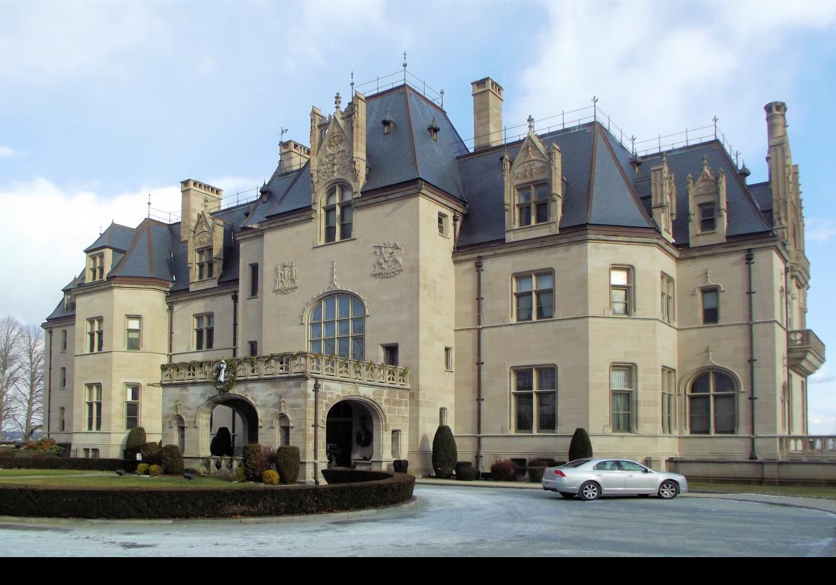 Ochre Court is the second largest of the Newport mansions, after The Breakers. It was designed by the architect Richard Morris Hunt, who designed many of the mansions including The Breakers, Marble House and Belcourt. The building is owned by the Salve Regina University.