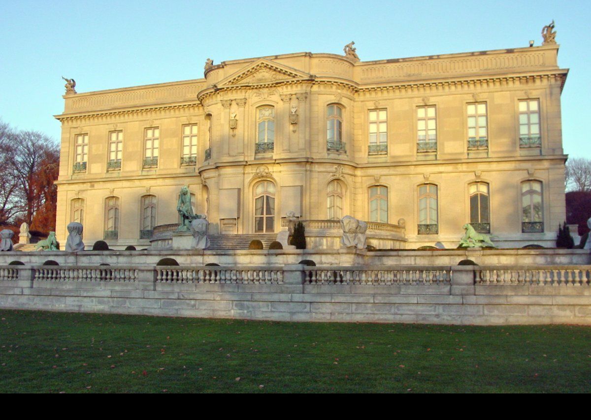 The Château d'Asnières, in France, is said to have inspired the design of The Elms. A picture of the Chateau is on the next slide for comparison.