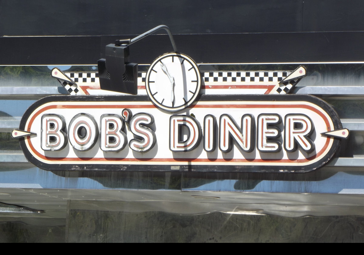 Ben's Diner in Manchester Center, Vermont; around 24 miles north of Bennington.