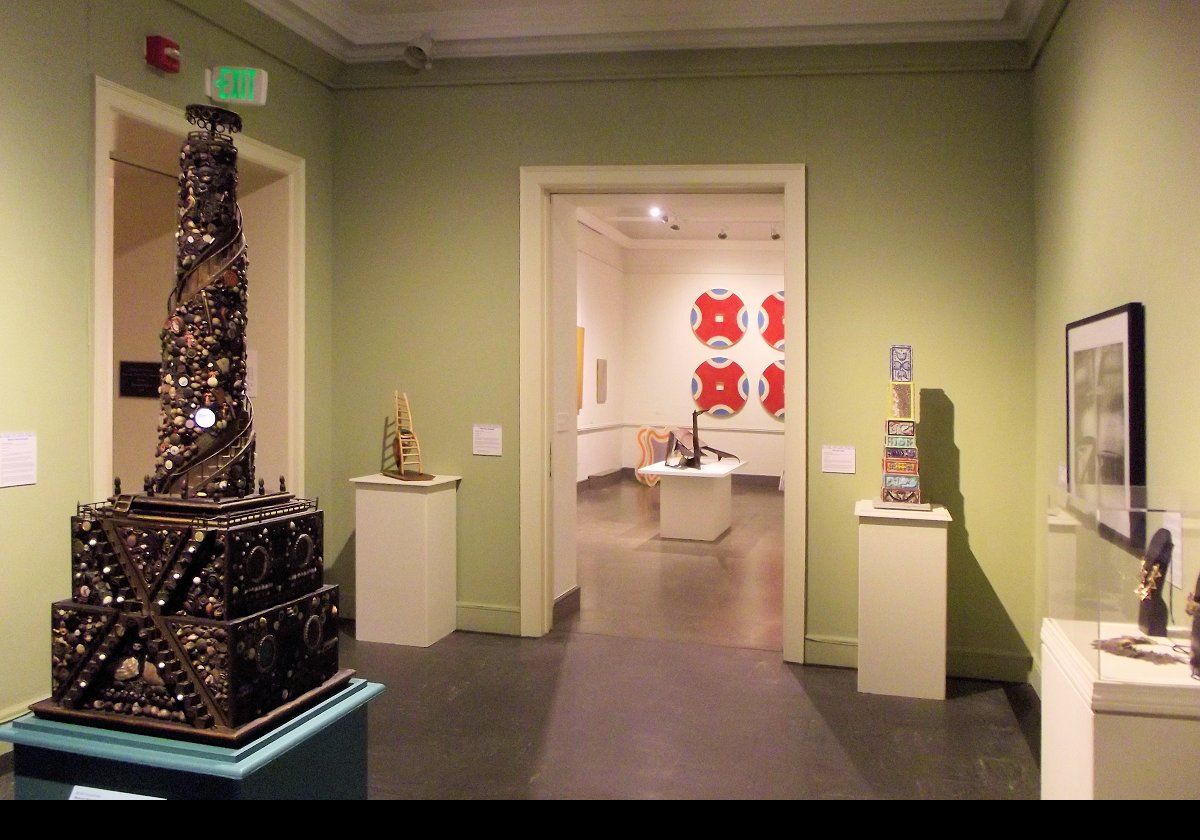 Part of the Bennington Modernism galleries. Features art and sculpture since the 1950s.