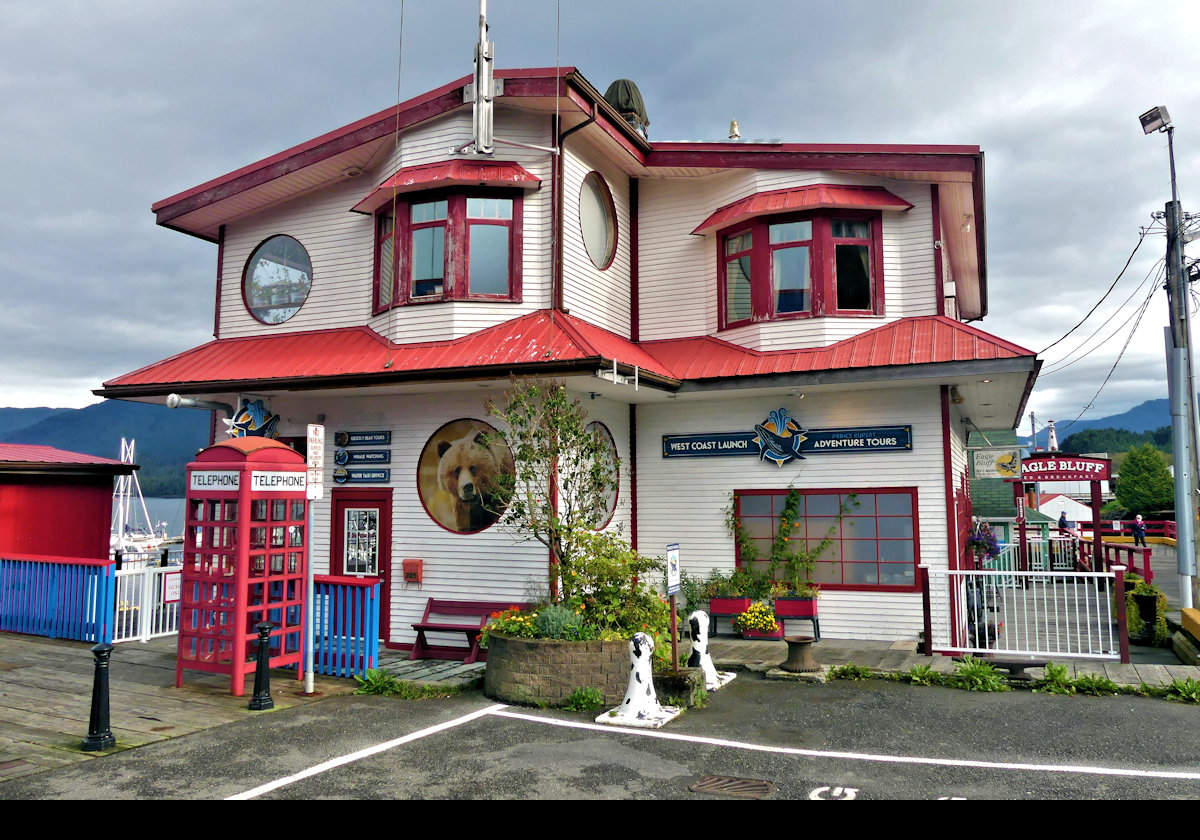 The Eagle Bluff Bed & Breakfast on Cow Bay Road.