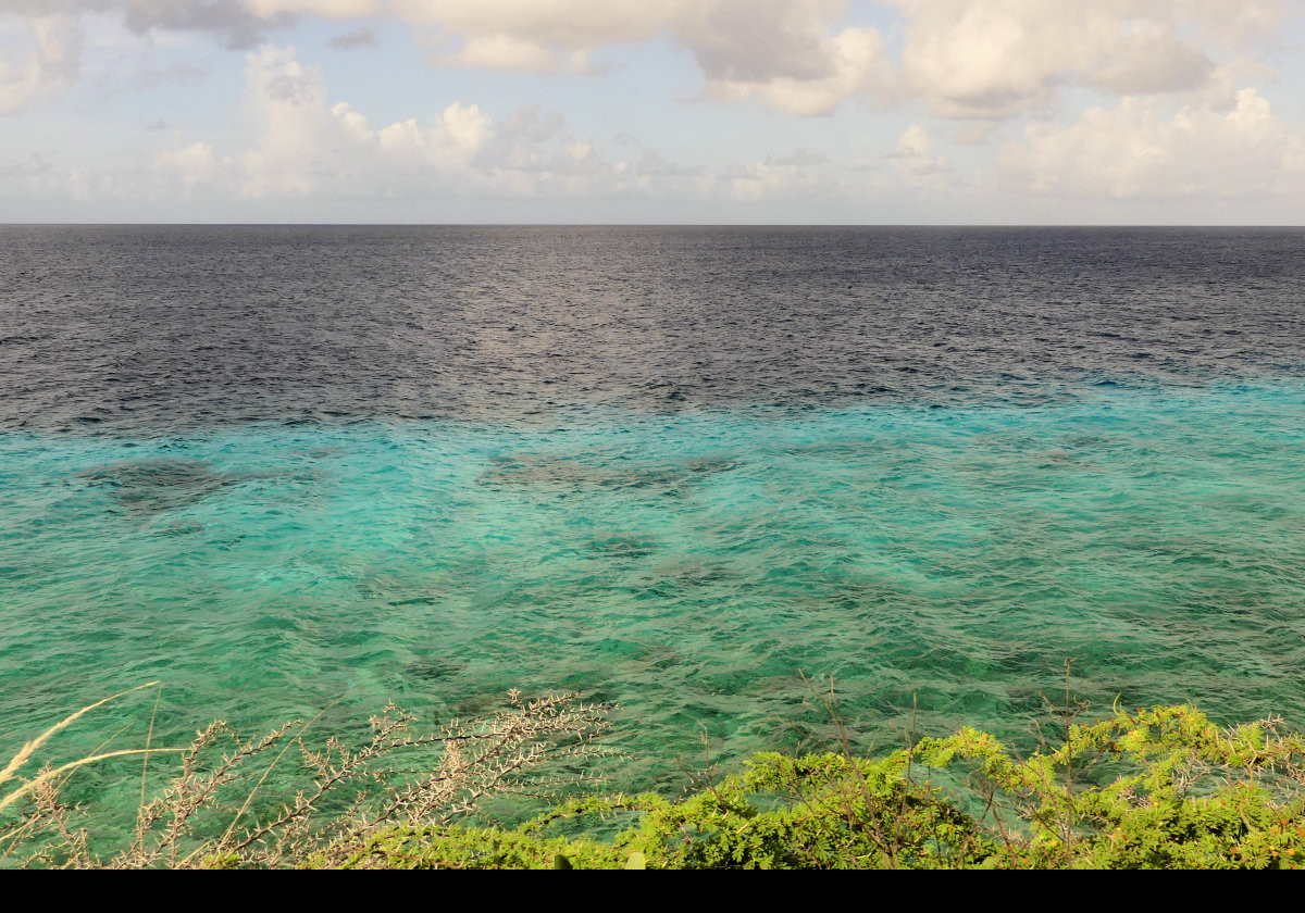 Amazing color of the water.