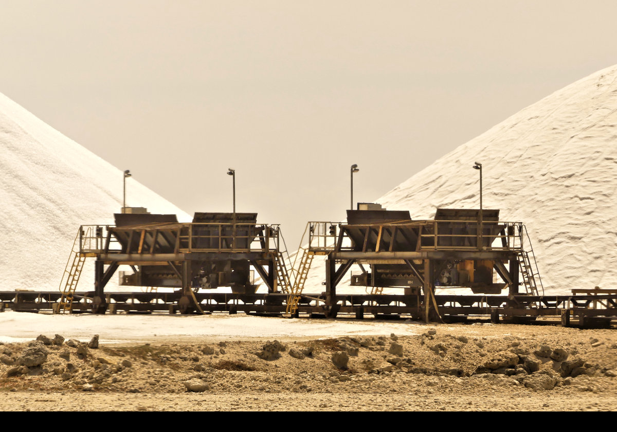 Now, a series of pictures of the salt works on Bonaire.  